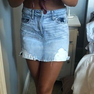 Mini Denim Skirt